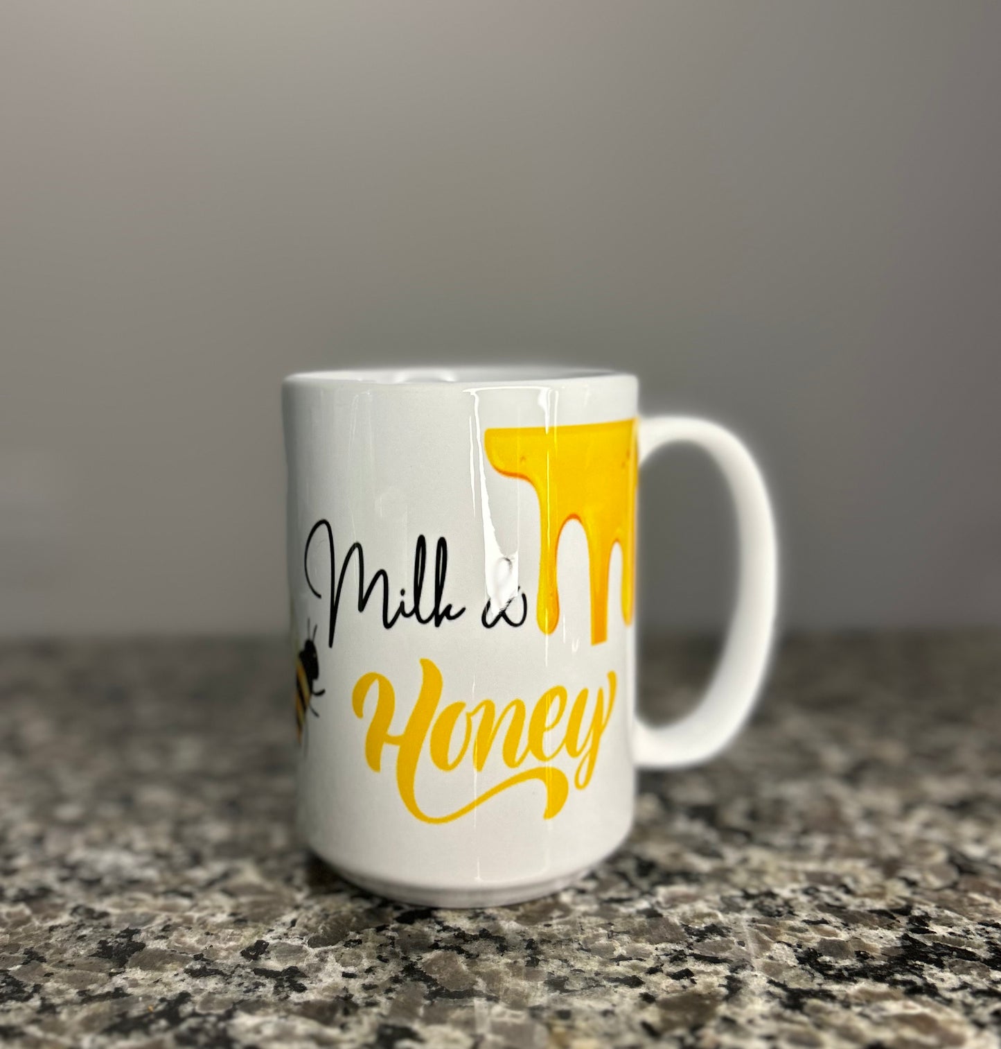 "Milk & Honey" Coffee Mug