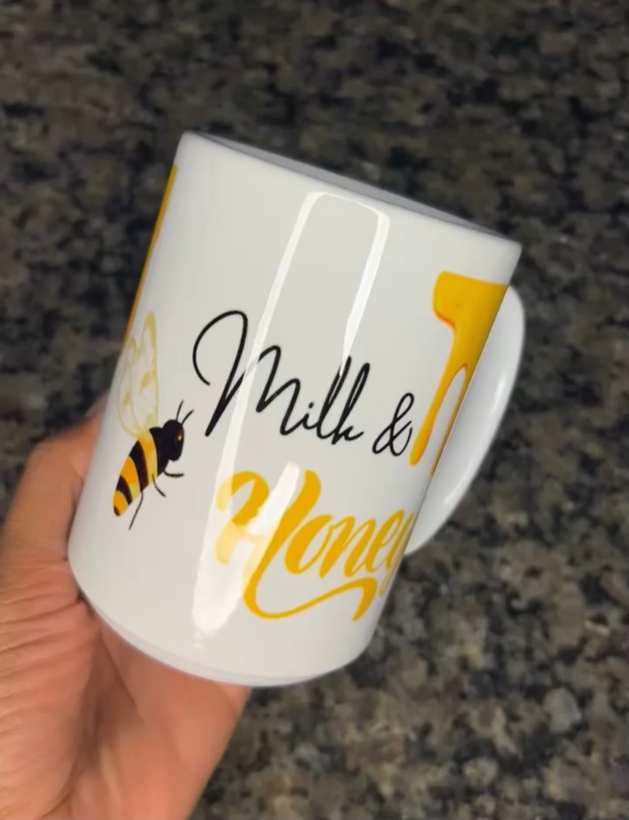 "Milk & Honey" Coffee Mug